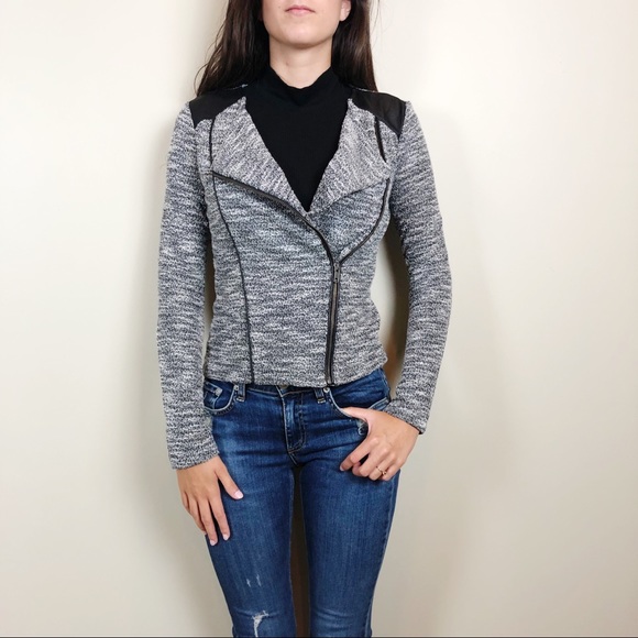 REVOLVE Michael Stars Long Sleeve Moto Jacket - Picture 2 of 8